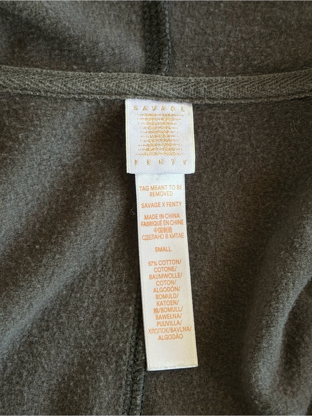 Savage X Fenty Forever Savage Hooded Onesie - Picture 2 of 13